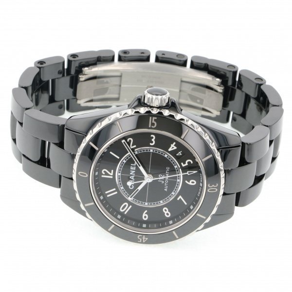 シャネル CHANEL J12 H5697 ブラック文字盤 新品 腕時計 メンズ_画像2