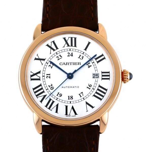 カルティエ Cartier ロンドソロ XL W6701009 シルバー文字盤 新品 腕時計 メンズ_画像1