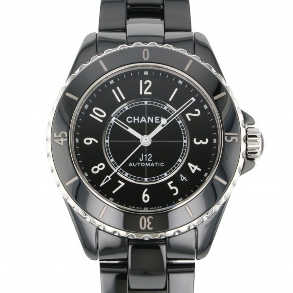 シャネル CHANEL J12 H5697 ブラック文字盤 新品 腕時計 メンズ_画像1