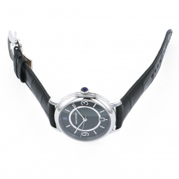  Boucheron BOUCHERON epi .-ruWA021202 черный циферблат новый товар наручные часы мужской 