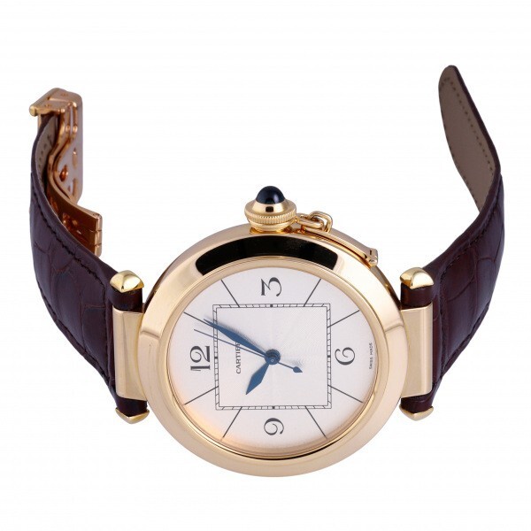 カルティエ Cartier パシャ W3019551 シルバー文字盤 未使用 腕時計 メンズ_画像2