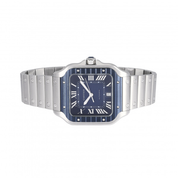  Cartier Cartier солнечный tosdu часы Large модель WSSA0048 голубой циферблат не использовался наручные часы мужской 