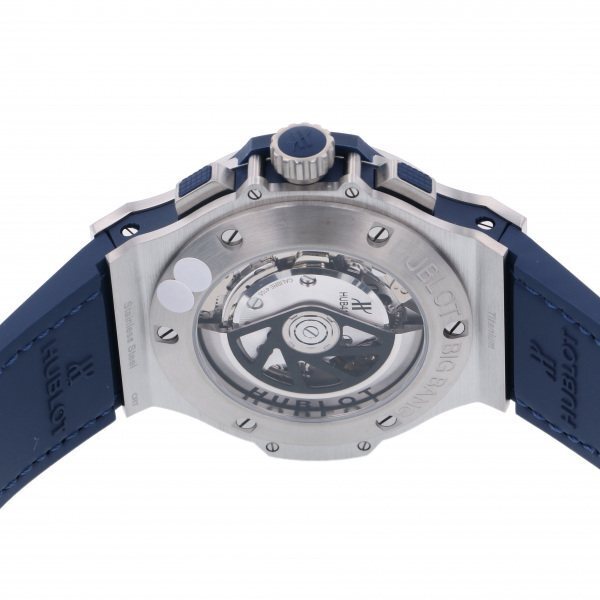 ウブロ HUBLOT ビッグバン スチール ブルー 301.SX.7170.LR ブルー文字盤 新品 腕時計 メンズ_画像5