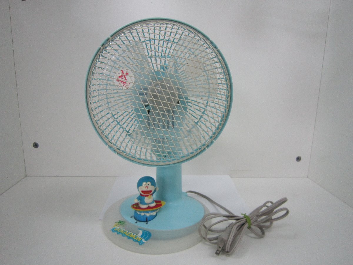  маленький Izumi . контейнер KLF-1856 Doraemon вентилятор перо диаметр 17cm б/у 