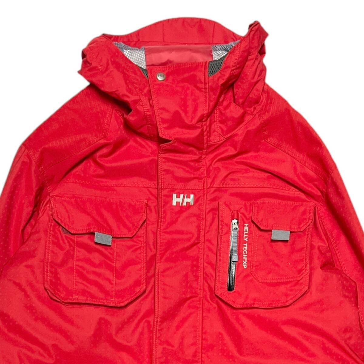 HELLY HANSEN ヘリーハンセン　Hooded Zip Jacket レッド サイズ:L（Womens）_画像3