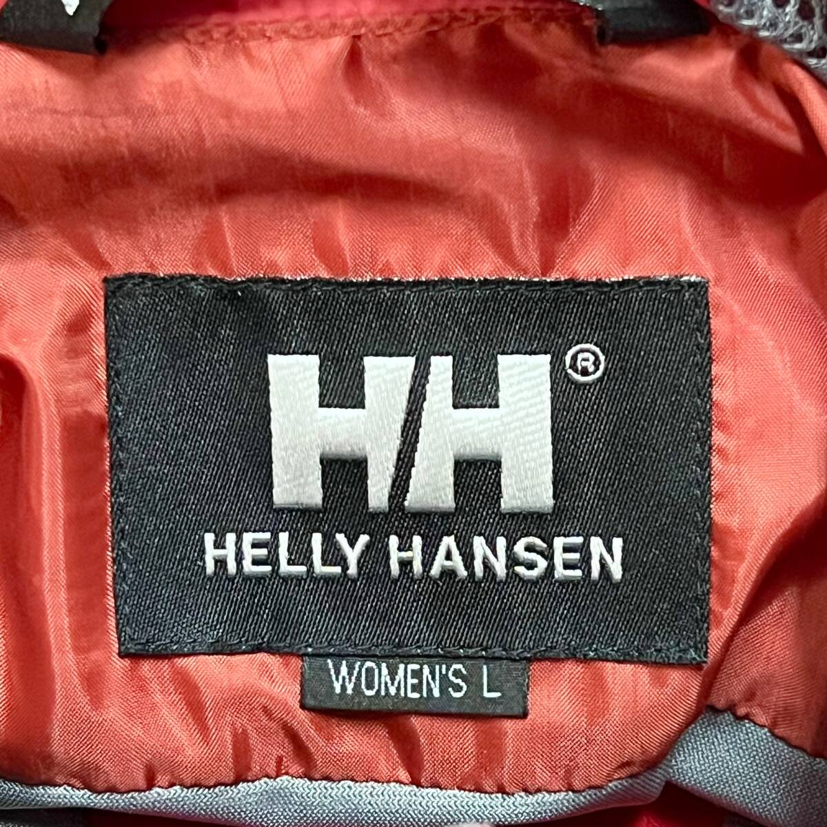 HELLY HANSEN ヘリーハンセン　Hooded Zip Jacket レッド サイズ:L（Womens）_画像8