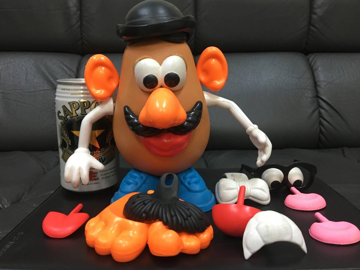 ★希少！★Mr.Potato Head 「ミスターポテトヘッド 着せ替え玩具 」フィギア トイストーリー　ディズニー （手前棚２段保管）_ビール缶は付属しません