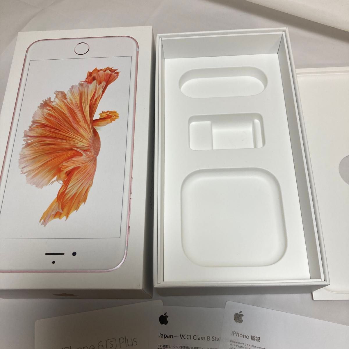 iPhone 6s Plus 64GB ローズゴールド ソフトバンク 箱のみ