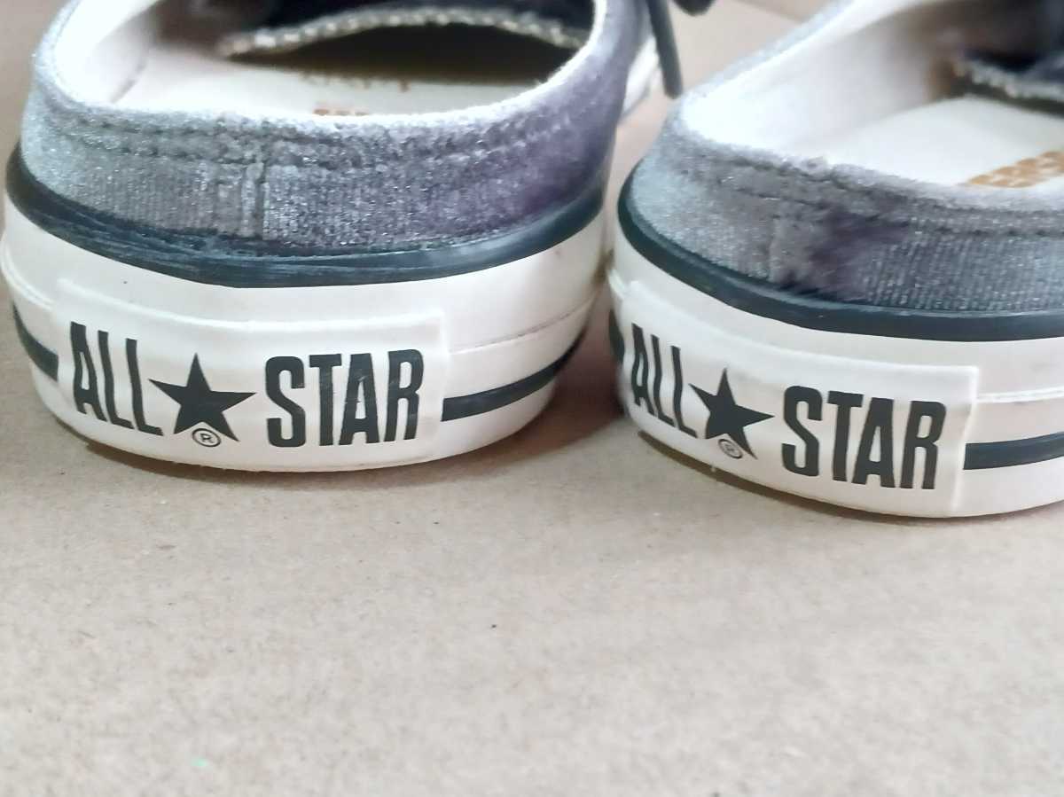 送料無料CONVERSE コンバース オールスター ライトミュール スリップオン 24.5cm / コンバース 試し履きのみ美品です_画像9