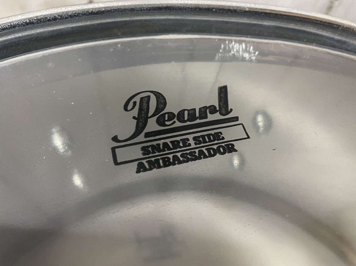 2it3105 Pearl パール スネアドラム ドラム 打楽器 楽器 coated ambassador の画像8