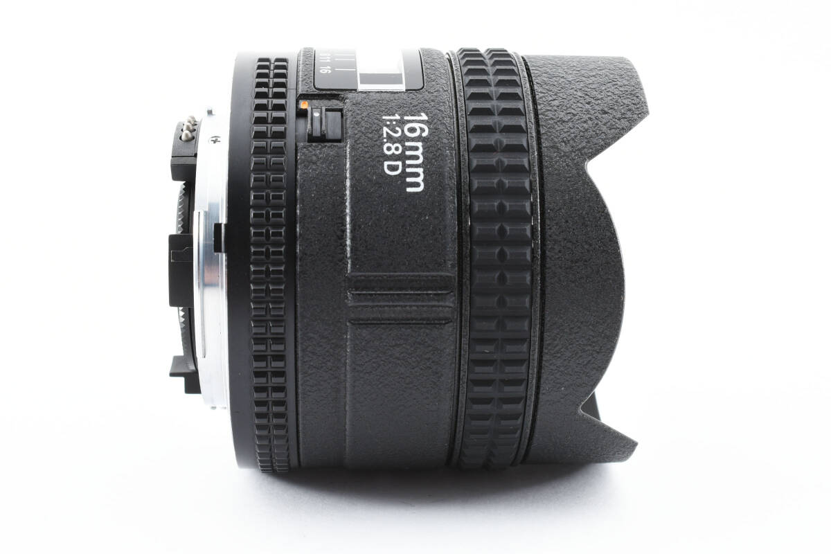 Nikon 16mm F/2.8 D Fisheye Nikkor フィッシュアイ レンズ ケース付 #2118381A_画像7