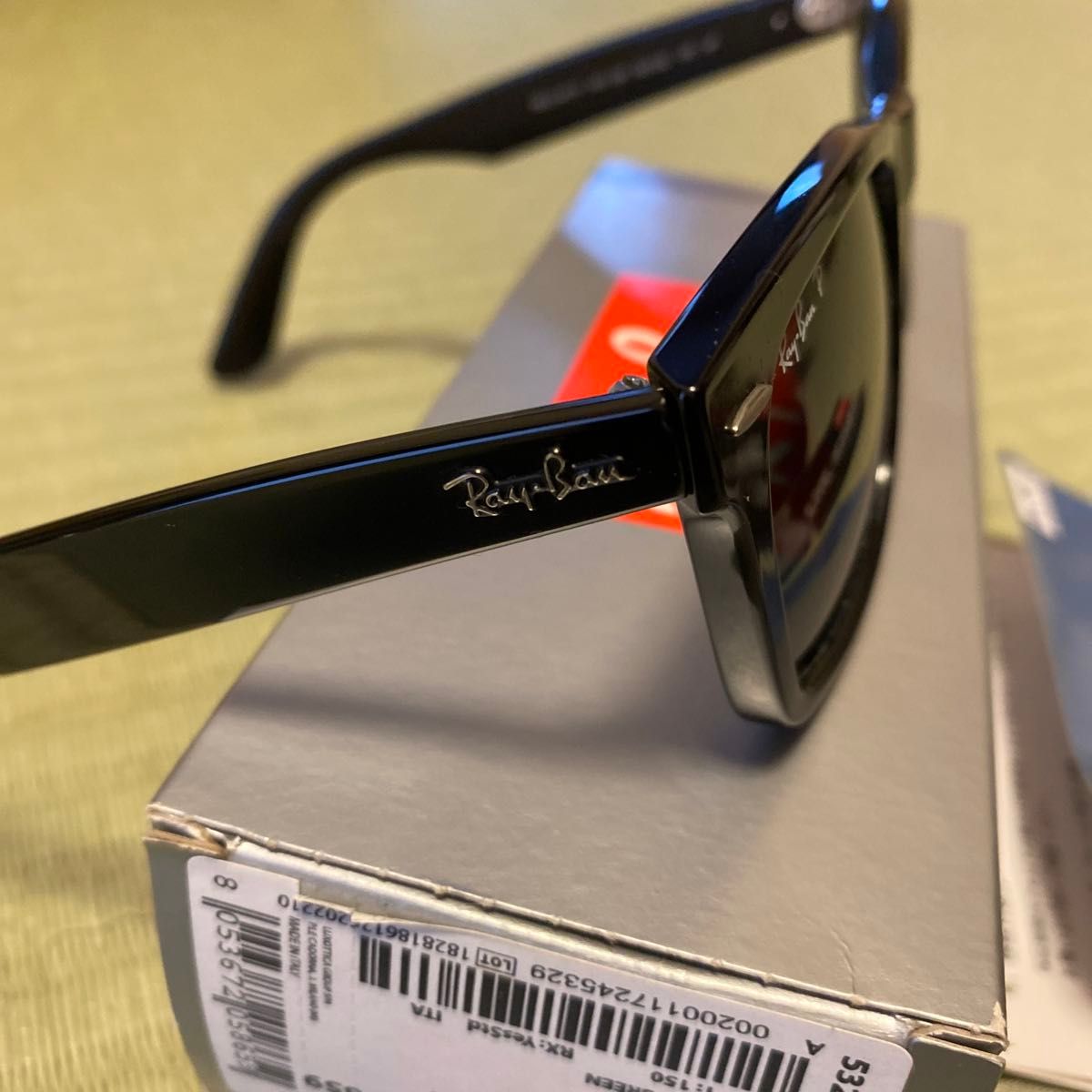 レイバン サングラス オリジナル ウェイファーラー クラシック Ray-Ban RB2140F 901/58 52 偏光レンズ 