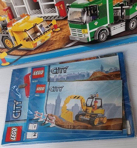 レゴ (LEGO) シティ 工事 ビル建設現場 7633 完成品 希少 絶版品  国内入手困難品 現品限りの画像3