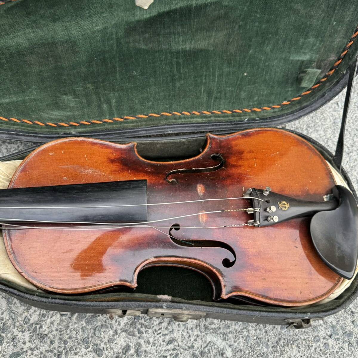 バイオリン 弦楽器 楽器 ジャンク品 2個の画像8