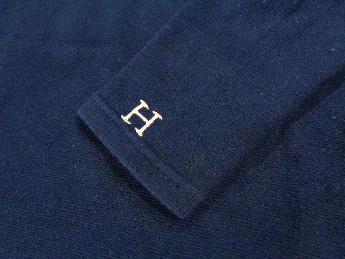 ① HOLLYWOOD RANCH MARKET ストレッチ フライス H刺繍 Tシャツ 3 / L ハリウッドランチマーケット 聖林公司 ハリラン HRMの画像10