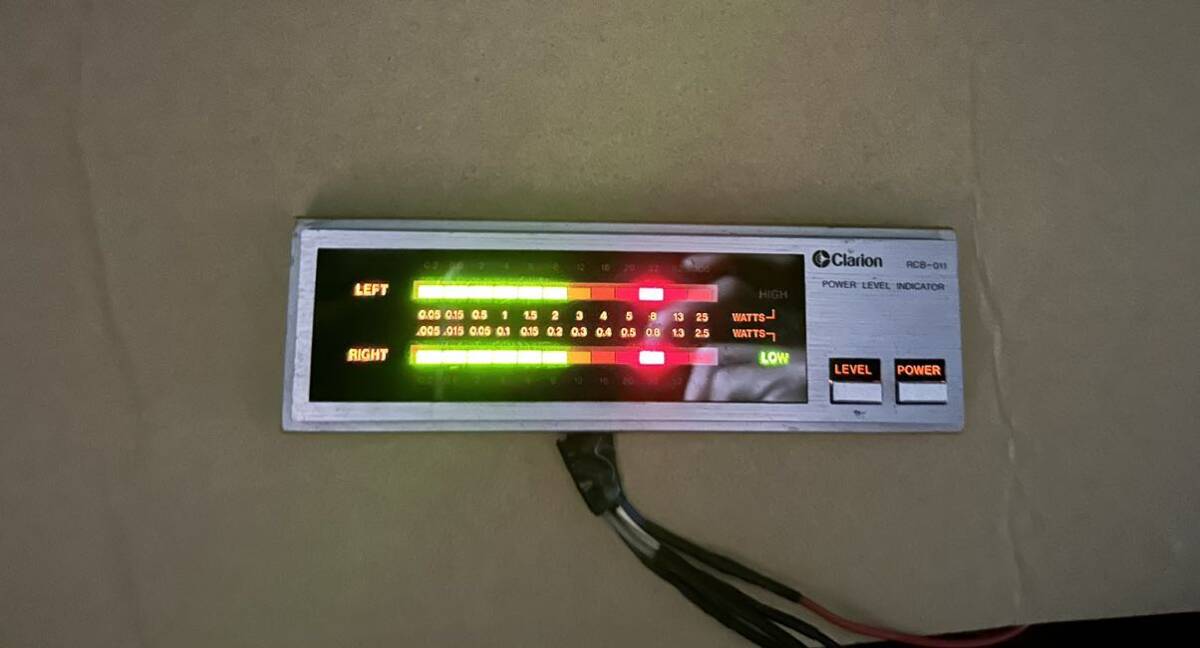 Yahoo!オークション - Clarion RCB-011 レベルインジケーター Yahoo!オークション - Clarion RCB-011 レベルインジケーター