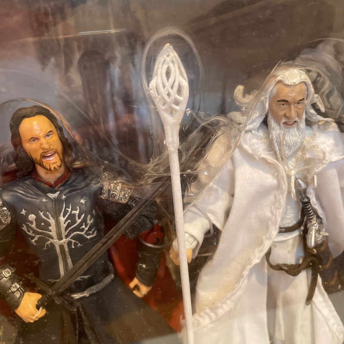 ロードオブザリング THE LORD OF THE RINGS フィギュア トイビズ TOY BIZ 【BLACK GATE OF MORDOR GIFT PACK】レゴラス サウロン _画像4