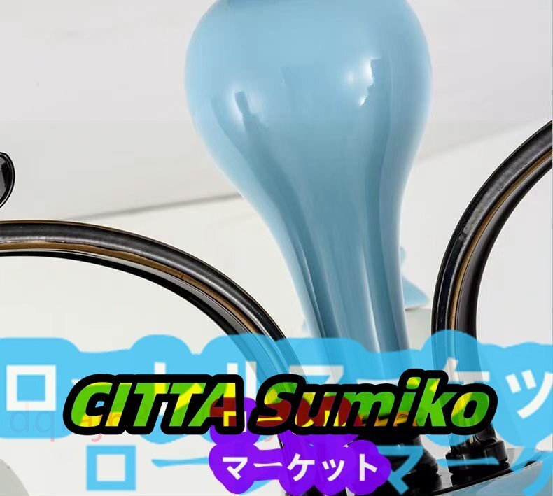 ★高品質★シャンデリア新品ペンダントライトLEDランプ天井照明器具シーリングライト6灯 極美品_画像6