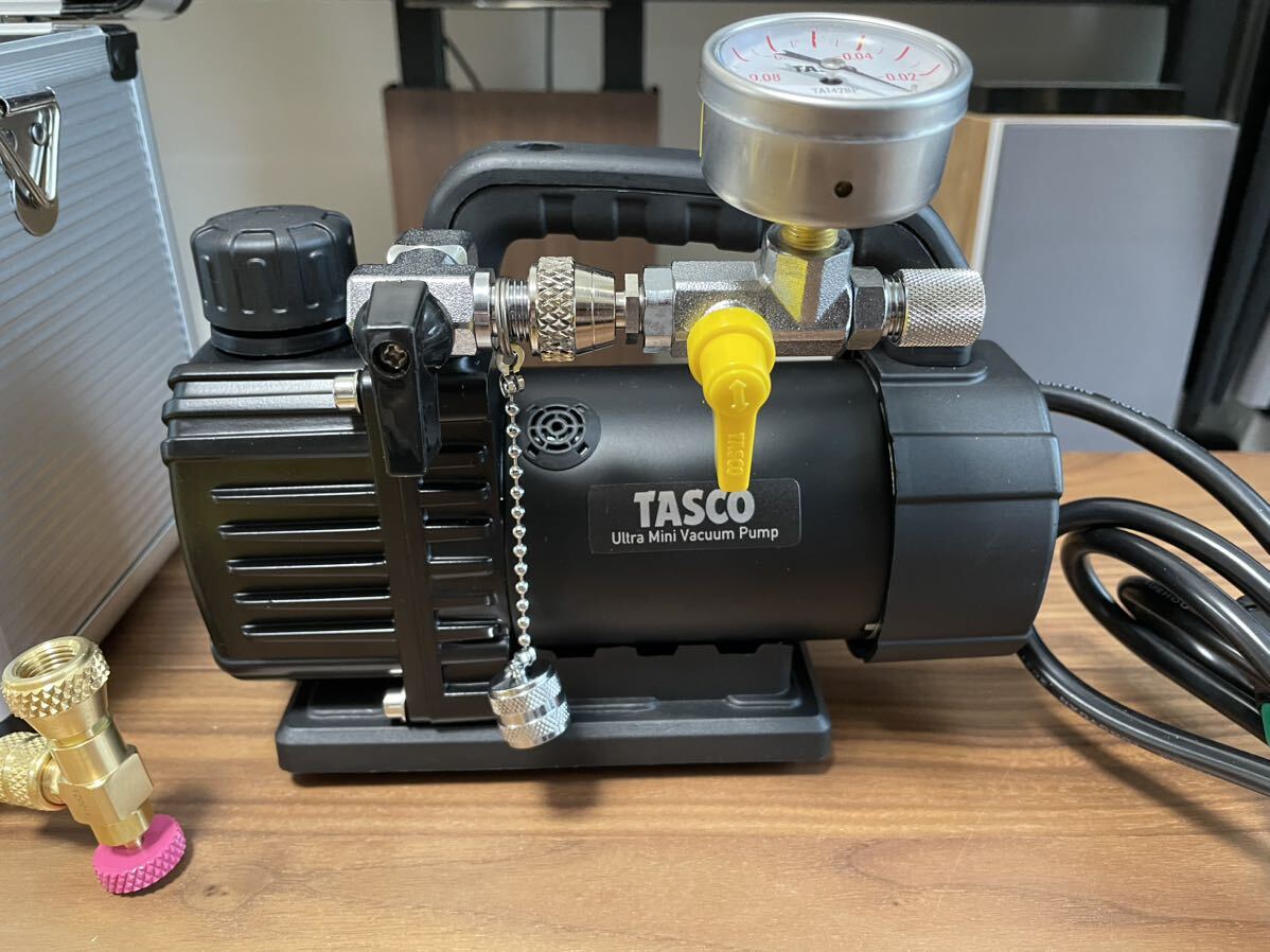 【使用一回のみ】TASCO 真空ポンプ TA150SVの画像1