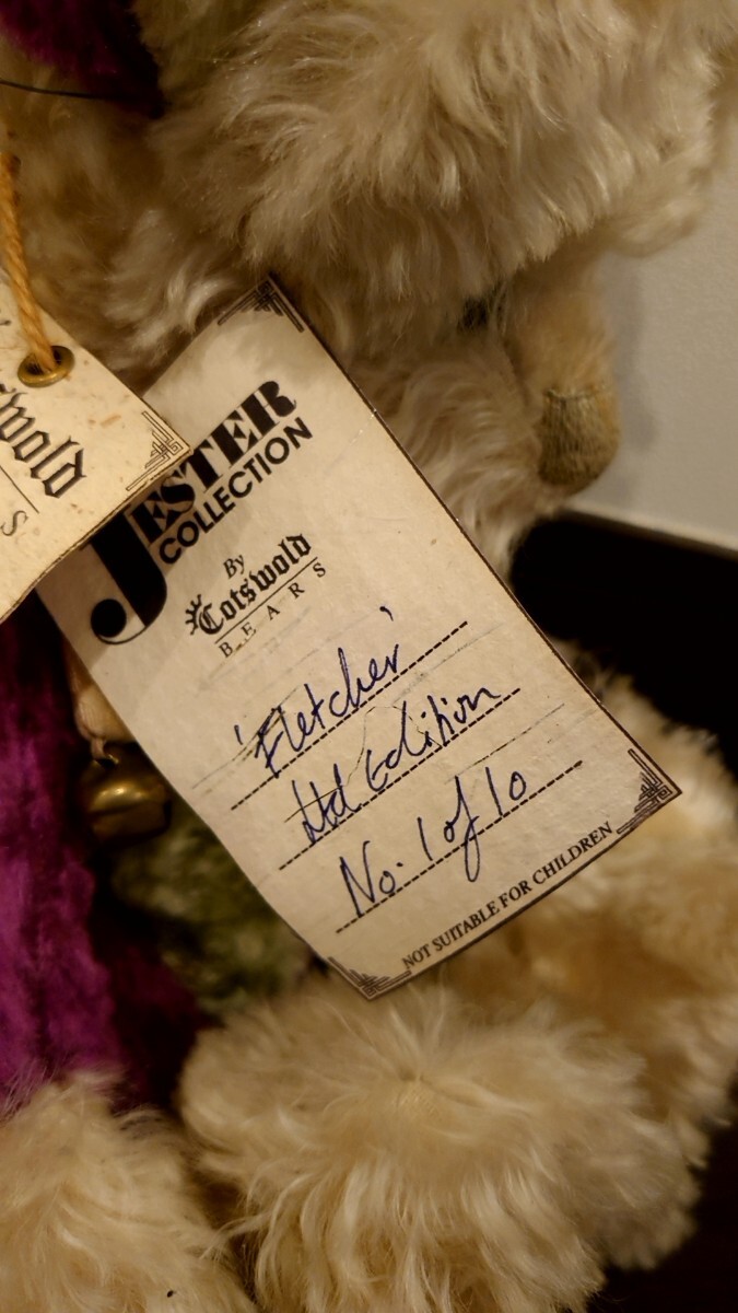* художник Bear Британия Cotswold BEARS THE JESTER COLLECTION 10 шт ограниченный товар плюшевый мишка [Fletcher]1/10