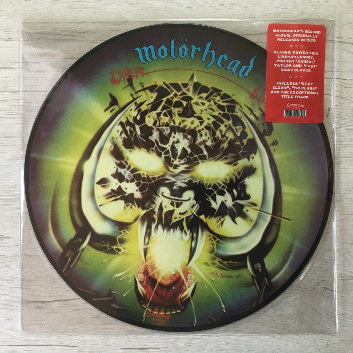 ITALY SEALED MOTORHEAD OVERKILL イタリア盤　新品未開封_画像1