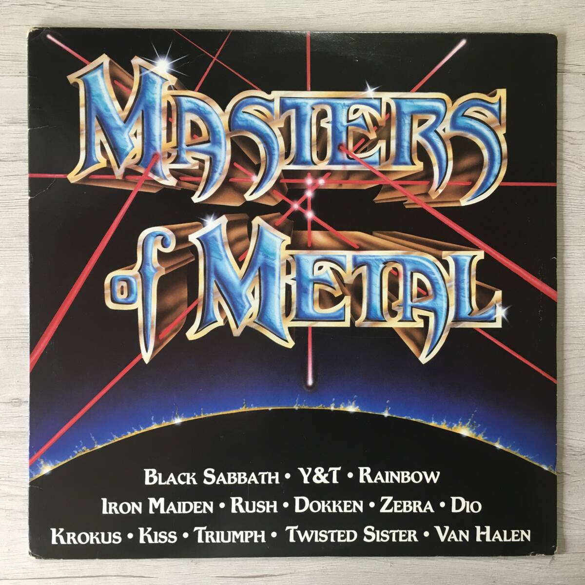 MASTERS OF METAL US盤　BLACK SABBATH IRON MAIDEN DIO KISS RAINBOW RUSH_画像1