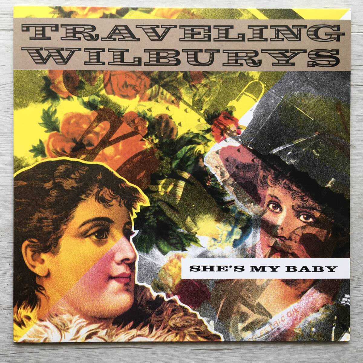 TRAVELING WILBURYS SHE'S MY BABY ドイツ盤　GARY MOORE参加_画像1