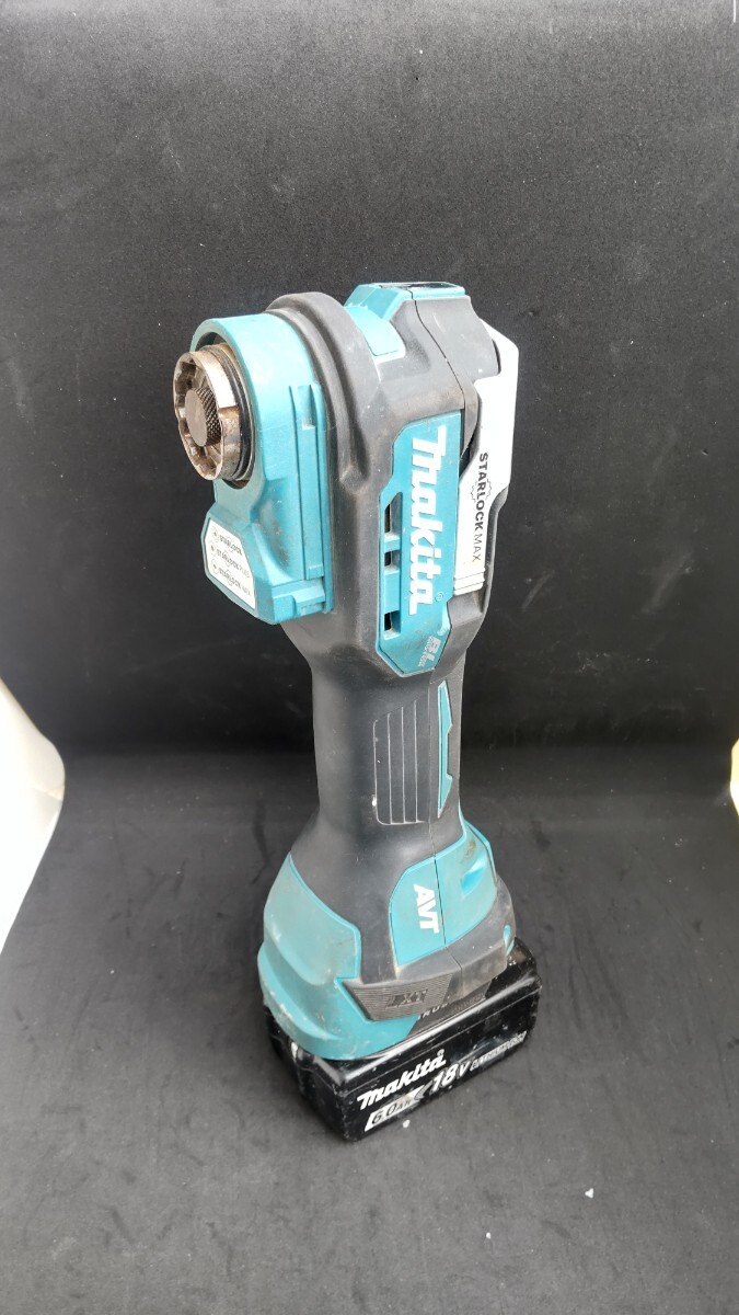 makita TM52D マキタ 充電式マルチツール STARLOCK BL MOTOR バッテリー BL1860 6Ah18V 切断 研磨 等 本体 バッテリー 個の画像1