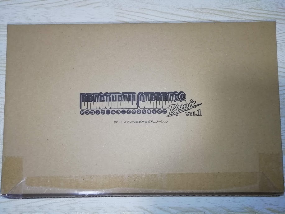 新品輸送箱未開封】ドラゴンボールカードダスリミックスVol.1 新品輸送箱未開封】ドラゴンボールカードダスリミックスVol.1