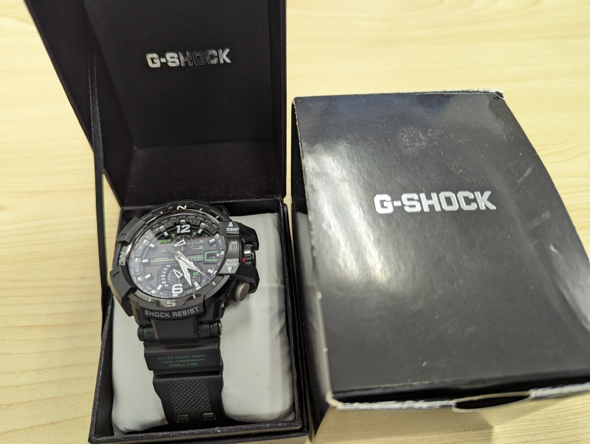 CASIO カシオ G-SHOCK GW-A1100-1A3JF Gショック SKY COCKPIT スカイコックピット GW-A1100-1A3JF メンズ 腕時計 電波ソーラー アナログ_画像2