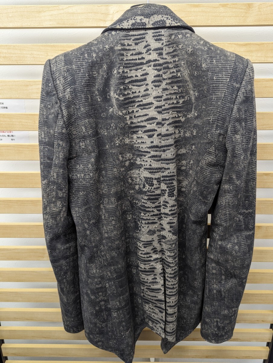 if six was nine REPTILE JKif Schic swazna in rep tile tailored jacket SIZE.1 Men\'steju pattern hyde san put on model trying on only 