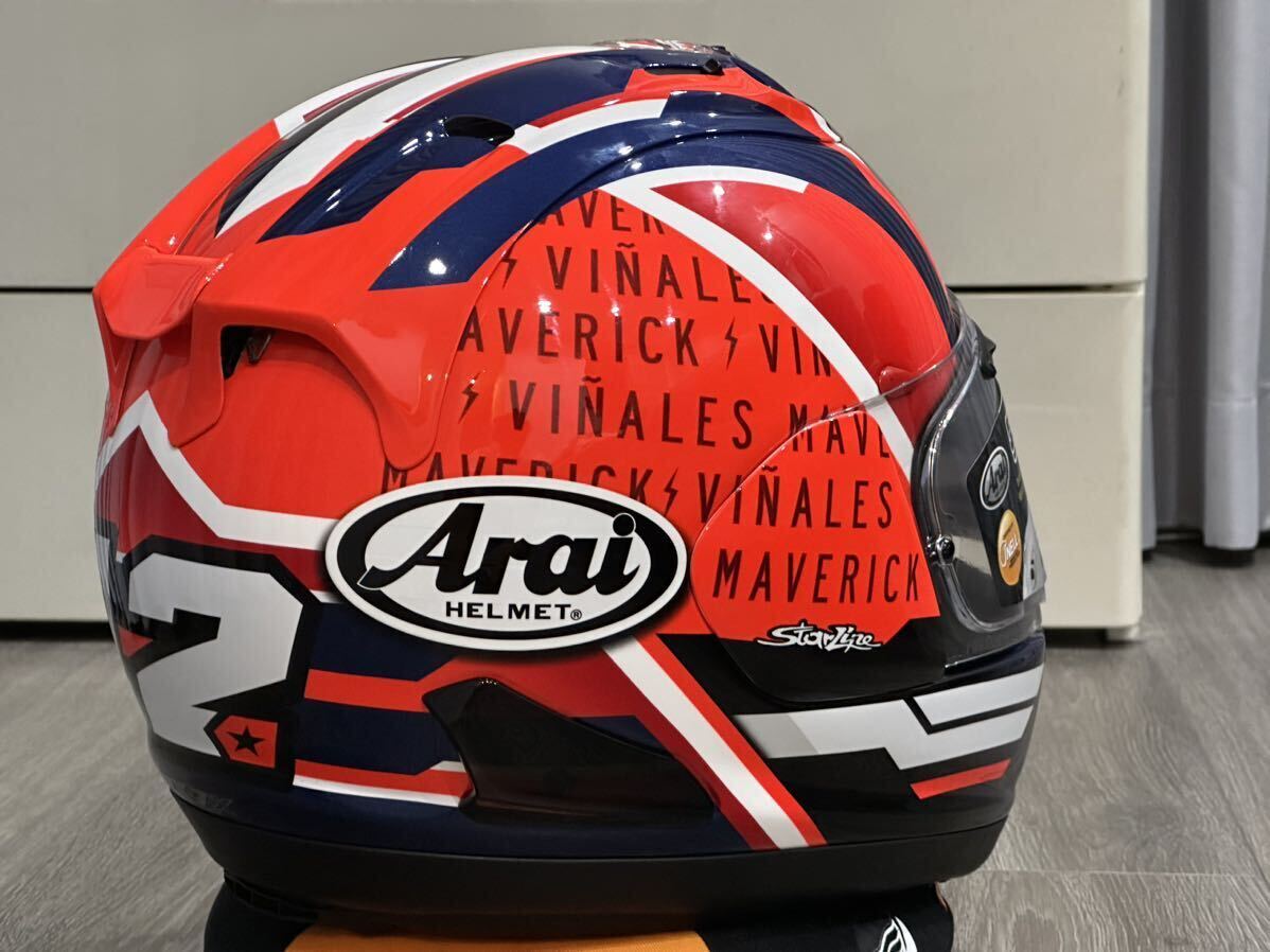 Arai アライ ヘルメット RX-7X MAVERICK GP5 マーベリックの画像3