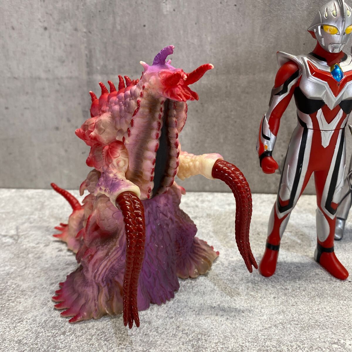 ウルトラマンネクサス ソフビ4体セット ペドレオン ノア ダークファウストの画像2