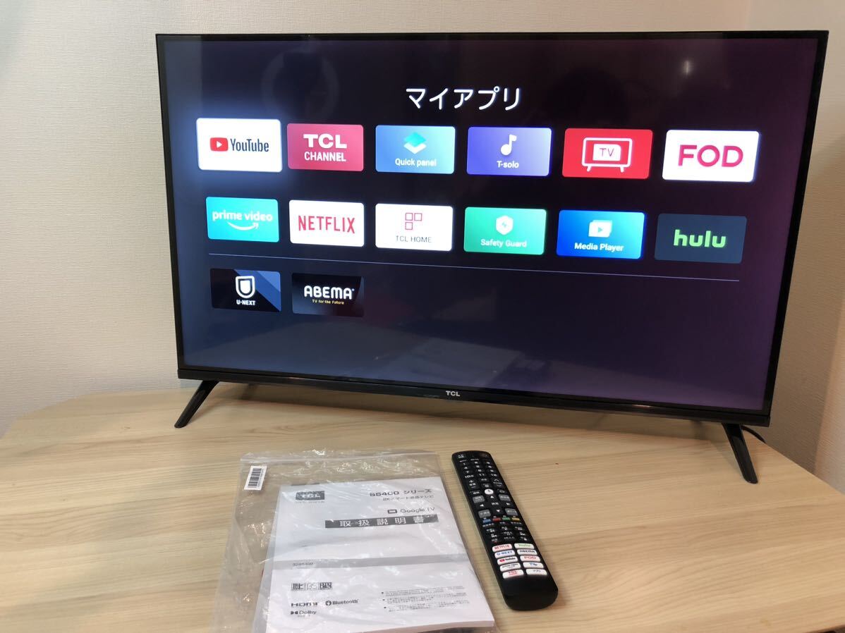 ● 2024年製 TCL 32型フルHDスマートテレビ 32S5400 通電確認済みの画像1