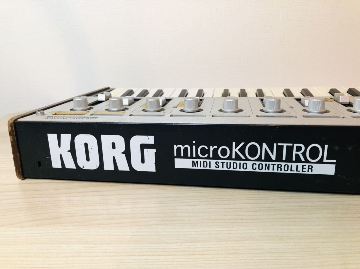 ☆ KORG コルグ microKONTROL MIDI STUDIO CONTROLLER MIDIキーボード MC-1 ジャンク品の画像7