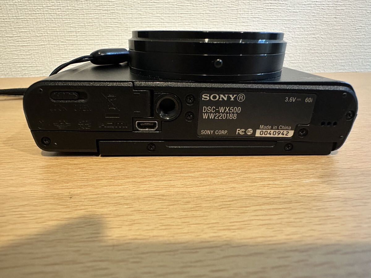 ◇ SONY ソニー コンパクトデジタルカメラ Cyber-Shot DSC-WX500 動作確認済の画像7