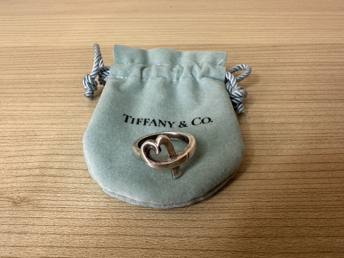 ♪ TIFFANY&Co. ティファニー リング SV925 11号 シルバー Paloma Picassoの画像1