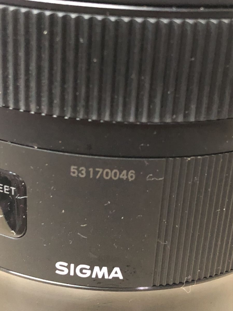 ♪ 【美品】シグマ SIGMA 30mm F1.4 カメラレンズ DC HSM Art 013 EFマウント 53170046 の画像10