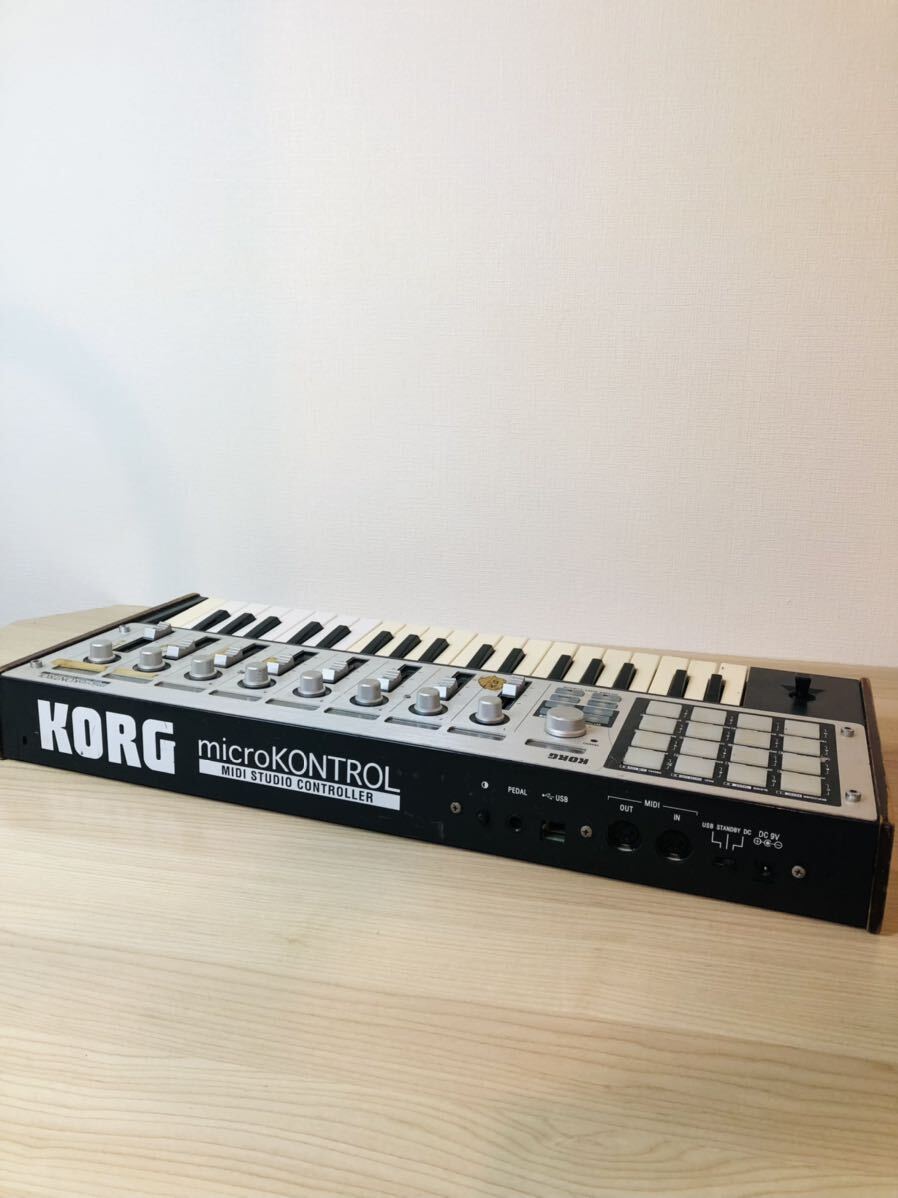 ☆ KORG コルグ microKONTROL MIDI STUDIO CONTROLLER MIDIキーボード MC-1 ジャンク品の画像5