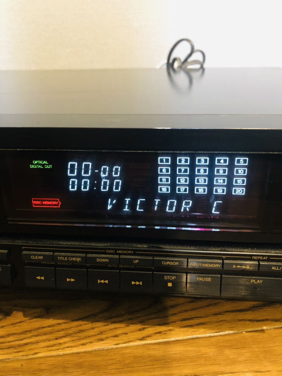 ◯ ビクター XL-Z711 CDプレイヤー VICTOR K2インターフェース 通電確認済みの画像4