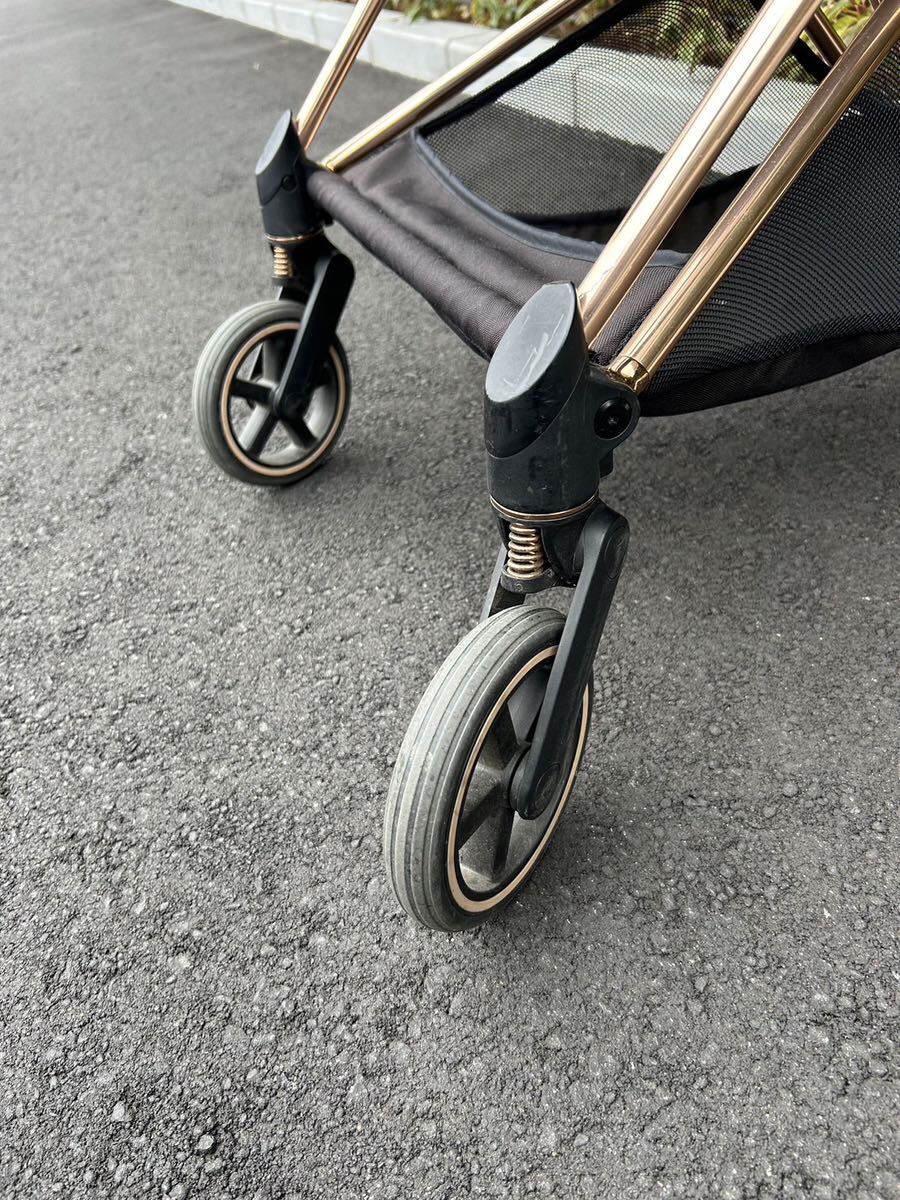 ☆Cybex GmbH Riedingerstrasse 18 95448 ミオス フレーム&シート ベビーカー サイベックス 子供 中古 直接引き取り限定の画像3