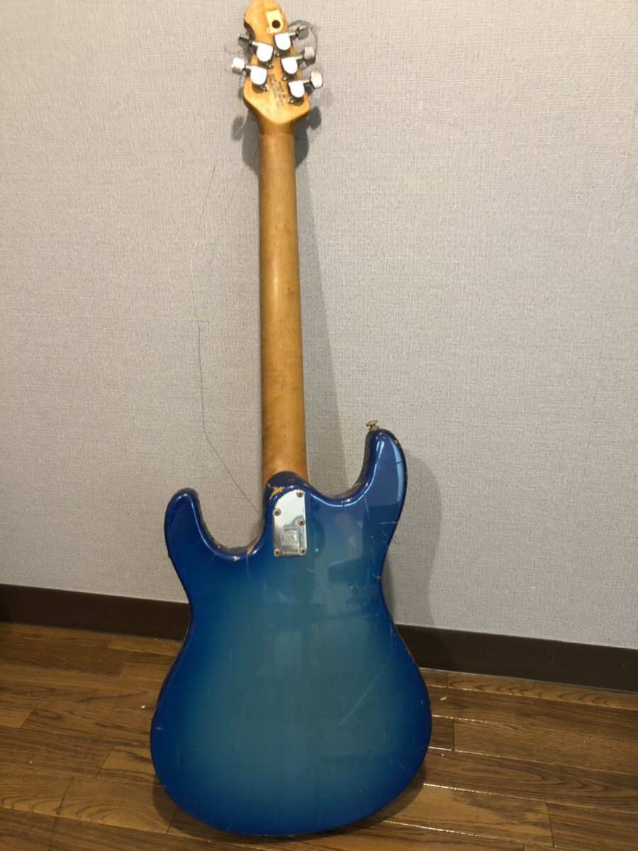 ◇ 中古 Music Man Steve Morse Hard Tail Morse Blue Burst Modifiedの画像6