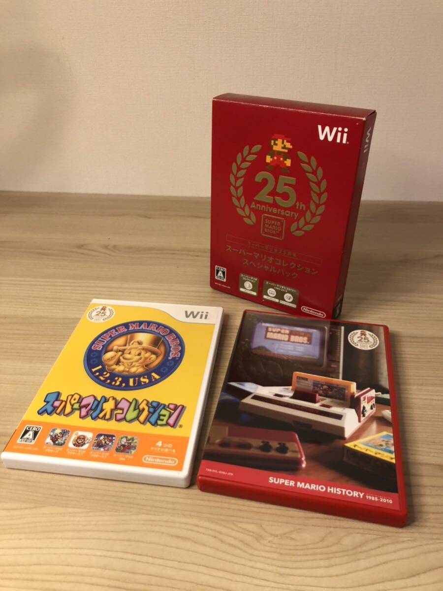 ◯ Wii スーパーマリオコレクションスペシャルパック スーパーマリオ25周年 Nintendo ニンテンドー 任天堂の画像1