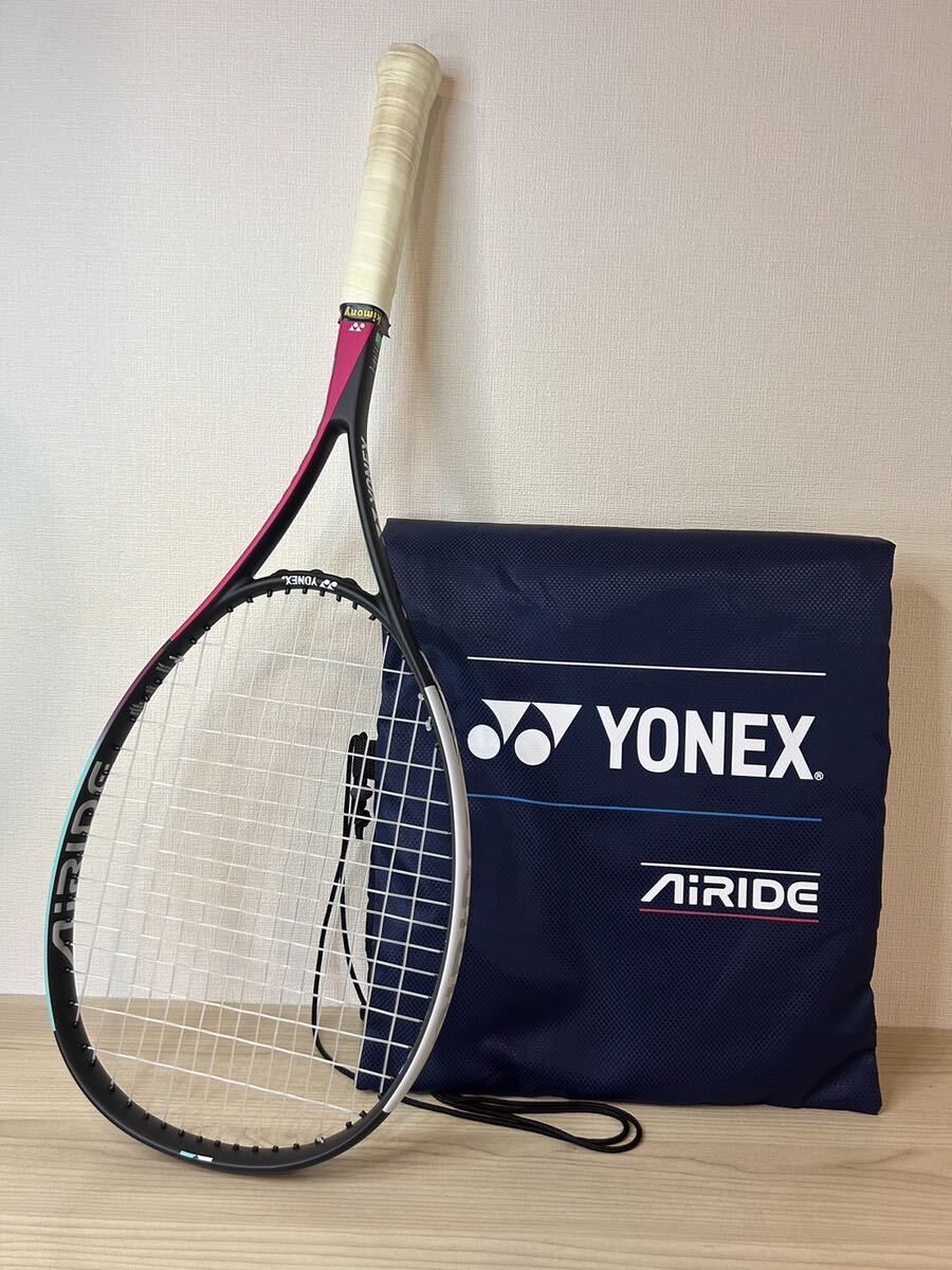 ♪【美品】YONEX AiRIDE テニスラケット 25/20mm_画像1