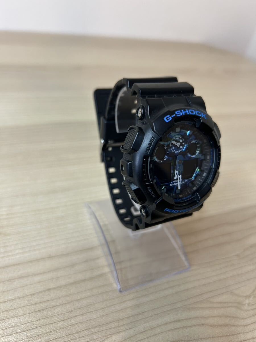 ☆CASIO◆カシオ/G-SHOCK/GA-100CB/デジアナ/ブラックの画像3