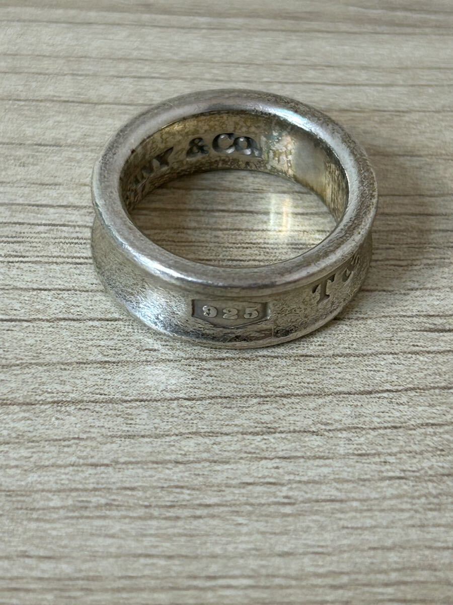 ☆ティファニー TIFFANY&Co. ナローリング 1837 指輪 シルバー925 の画像4