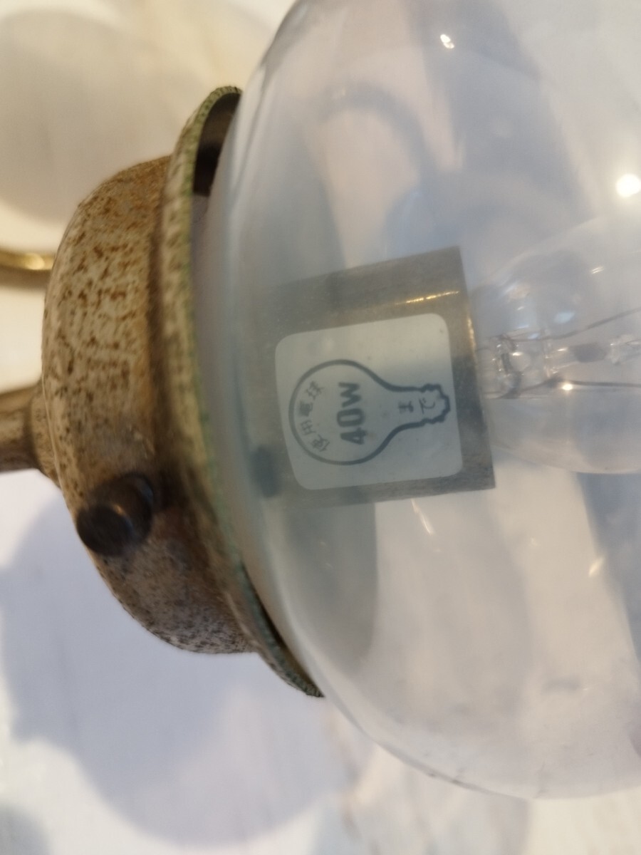 レトロ アンティーク ヴィンテージ ガラス製 硝子 壁掛照明 照明器具 ライト ブラケットライト 40w 直付け式 電気