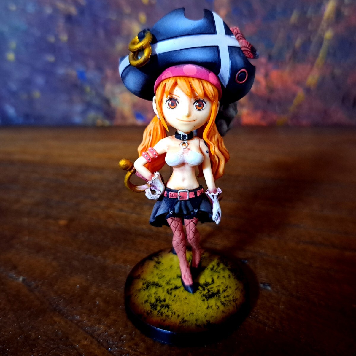 ナミ　リペイント塗装済み完成品/ワンピース/ワールドコレクタブルフィギュア/ワーコレ/WCF/ ONEPIECE figure repaint_画像1