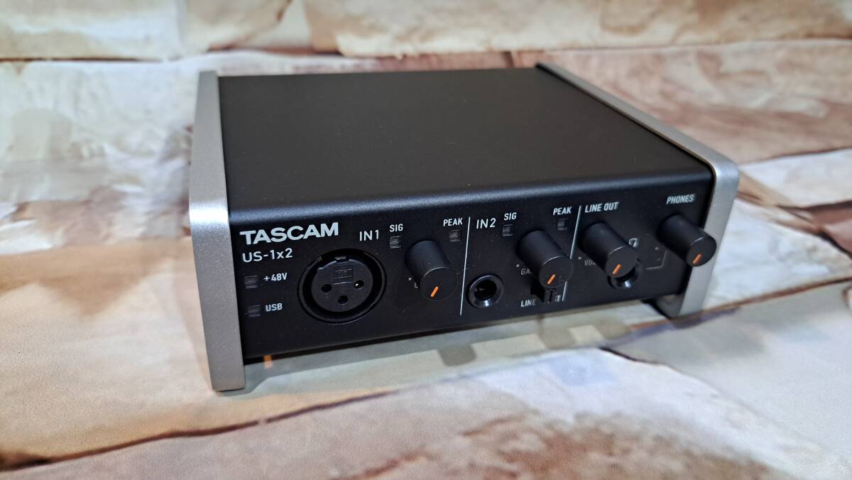 TASCAM USBオーディオインターフェース US-1x2（生産完了品）の画像1