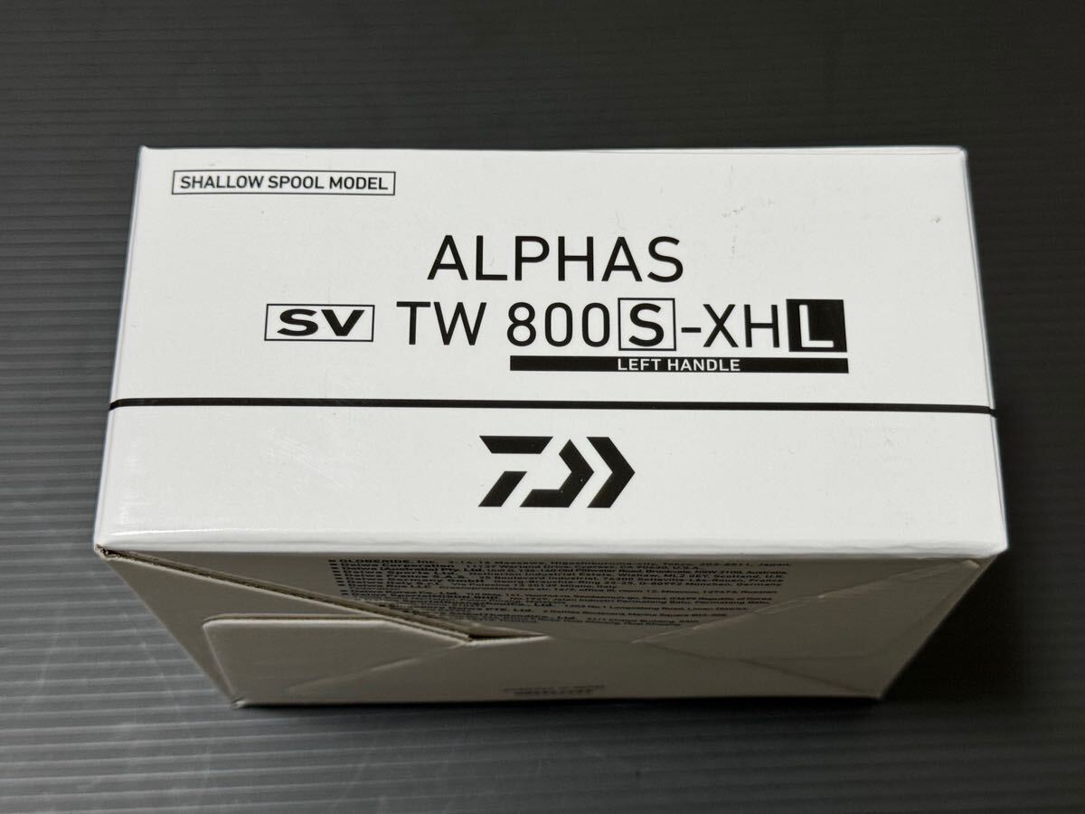 新品未使用 ダイワ 22 アルファスSV TW 800S-XHLの画像2